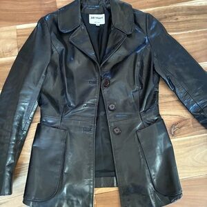 Jill Stuart Black Leather Jacket